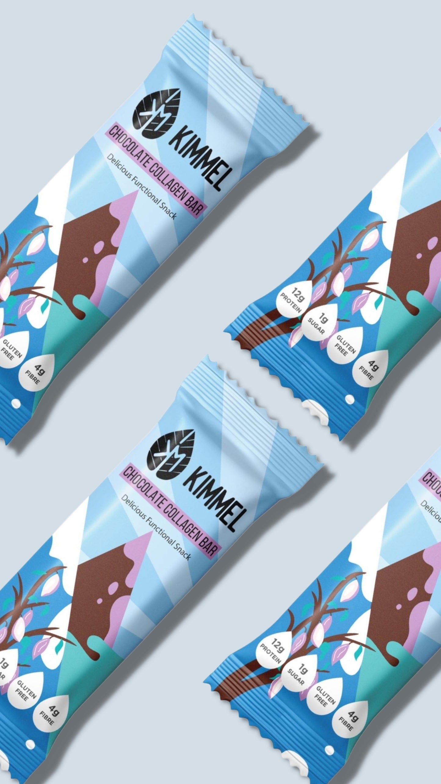 Chocolate Collagen Protein Bar | Gluten and Dairy Free Protein Bar